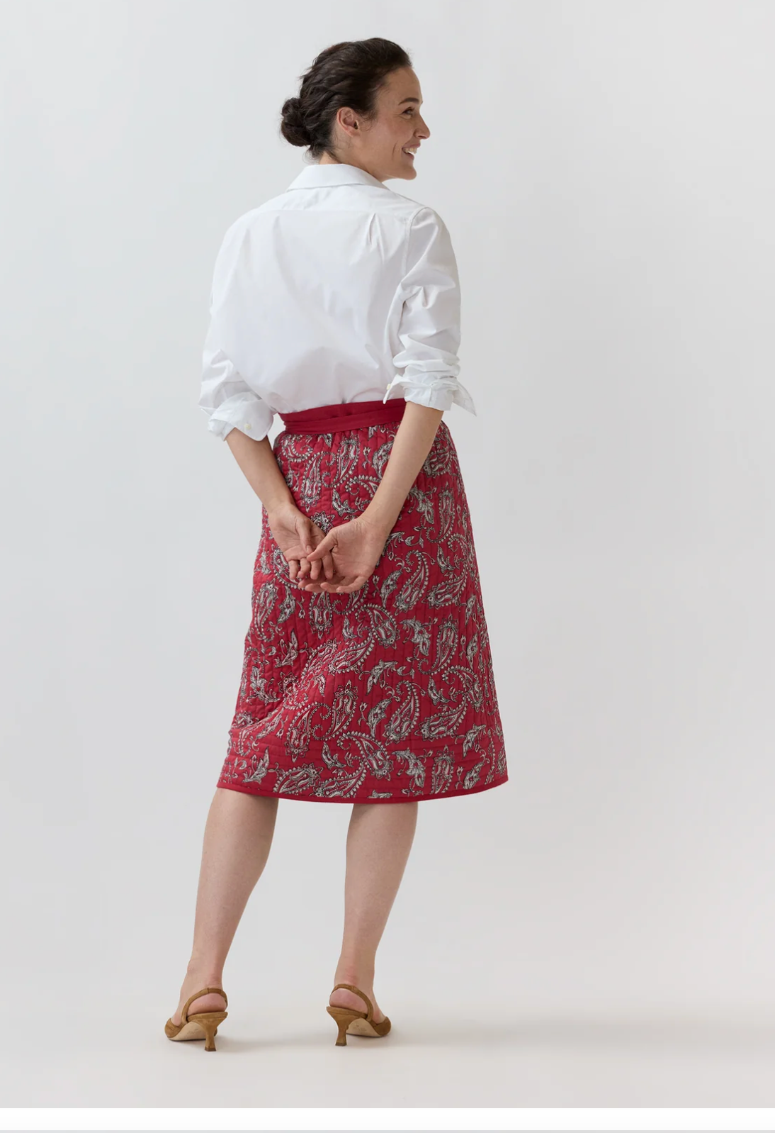 Mashburn Adley Wrap Skirt