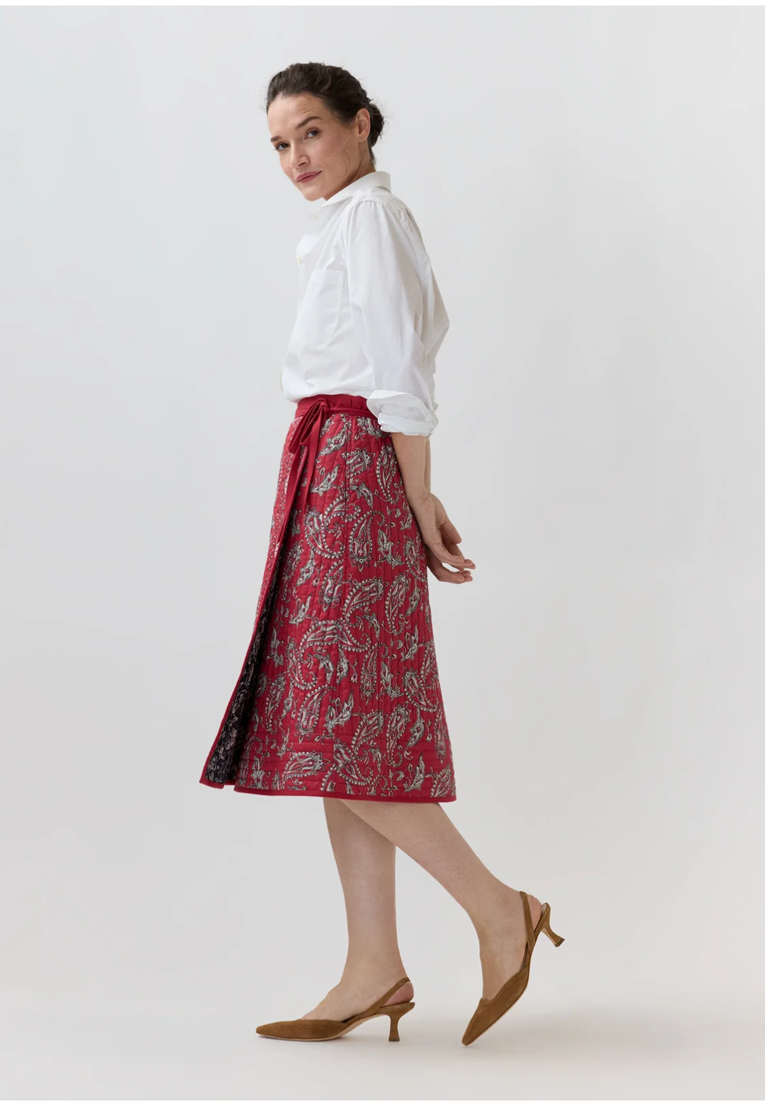 Mashburn Adley Wrap Skirt