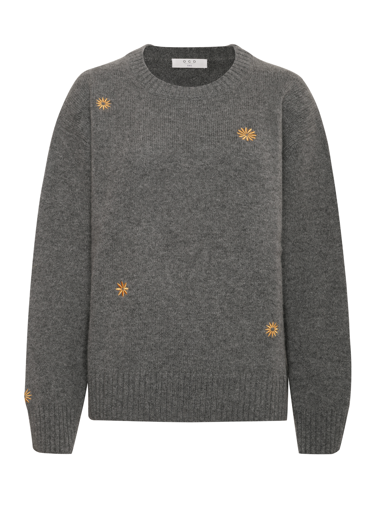 One Grey Day Daisy Crewneck