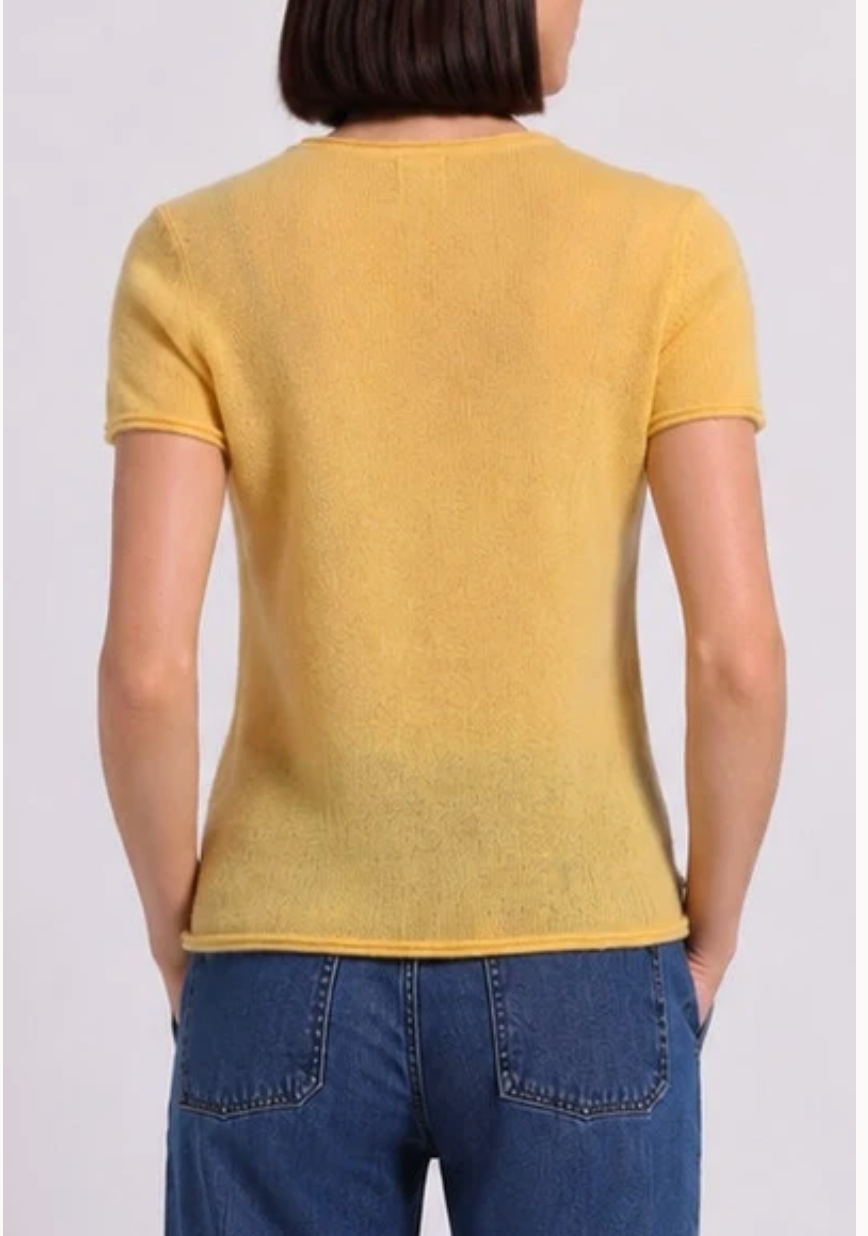 MR S/S Tee w Rolled Trim