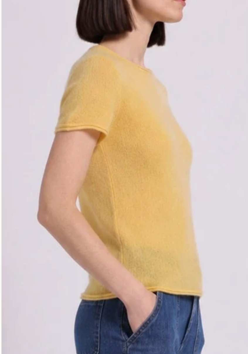 MR S/S Tee w Rolled Trim