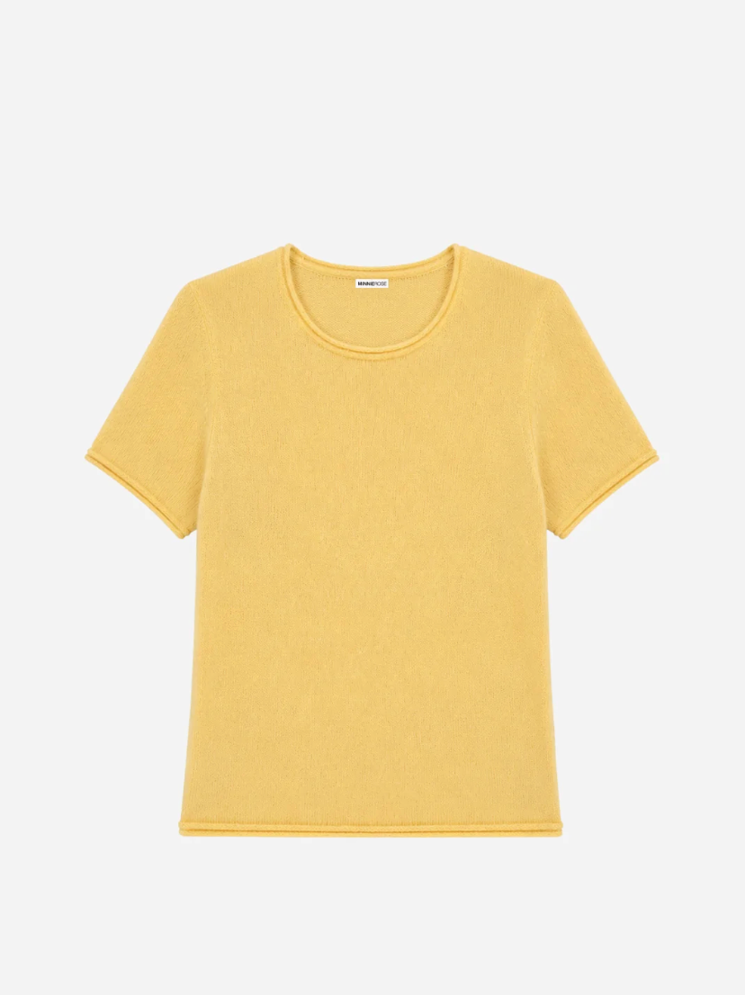 MR S/S Tee w Rolled Trim