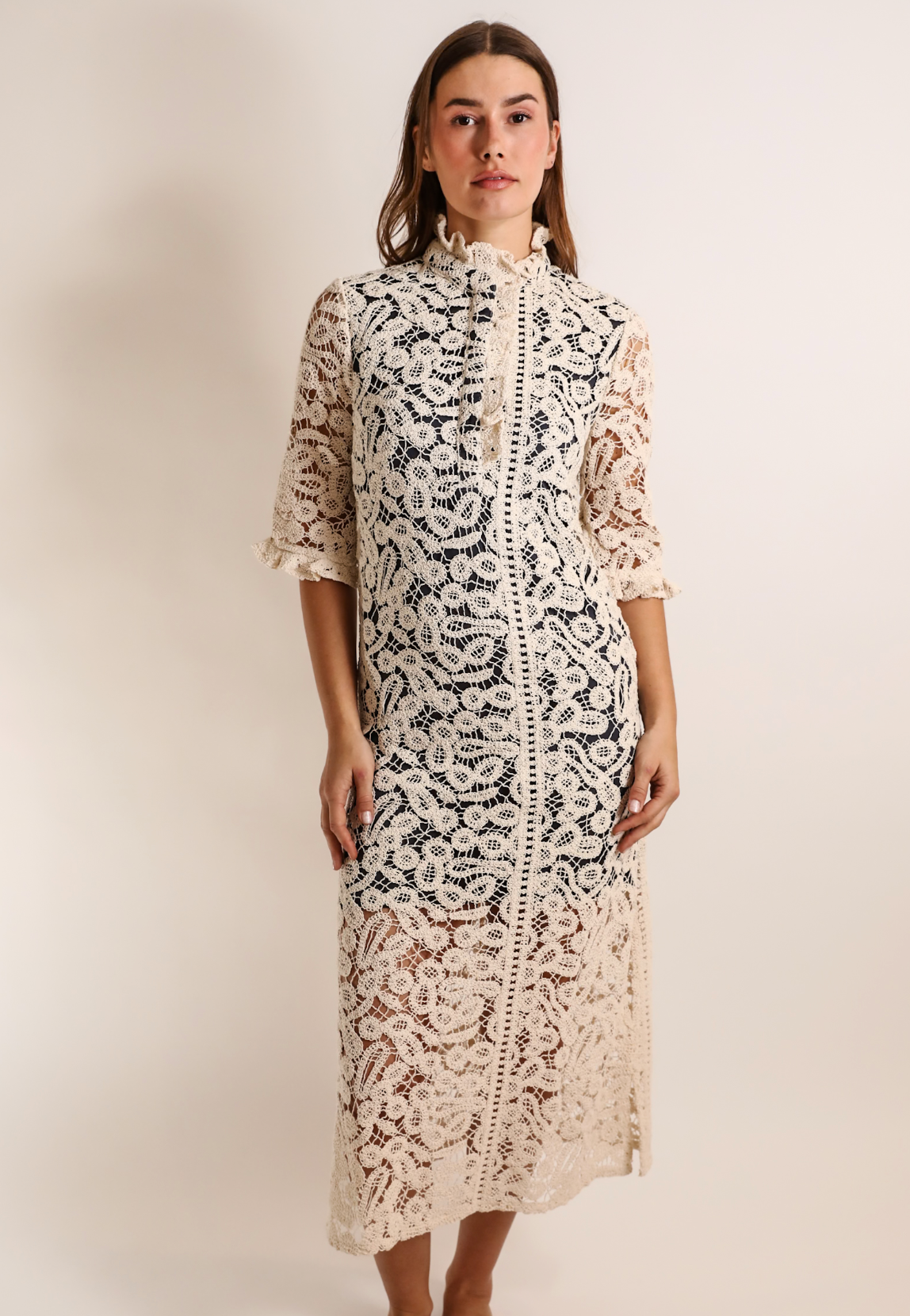 NAW Ruffle Maxi Dress