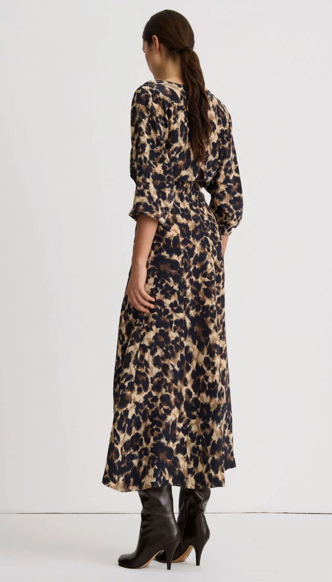 Smythe Flounce Hem Dress