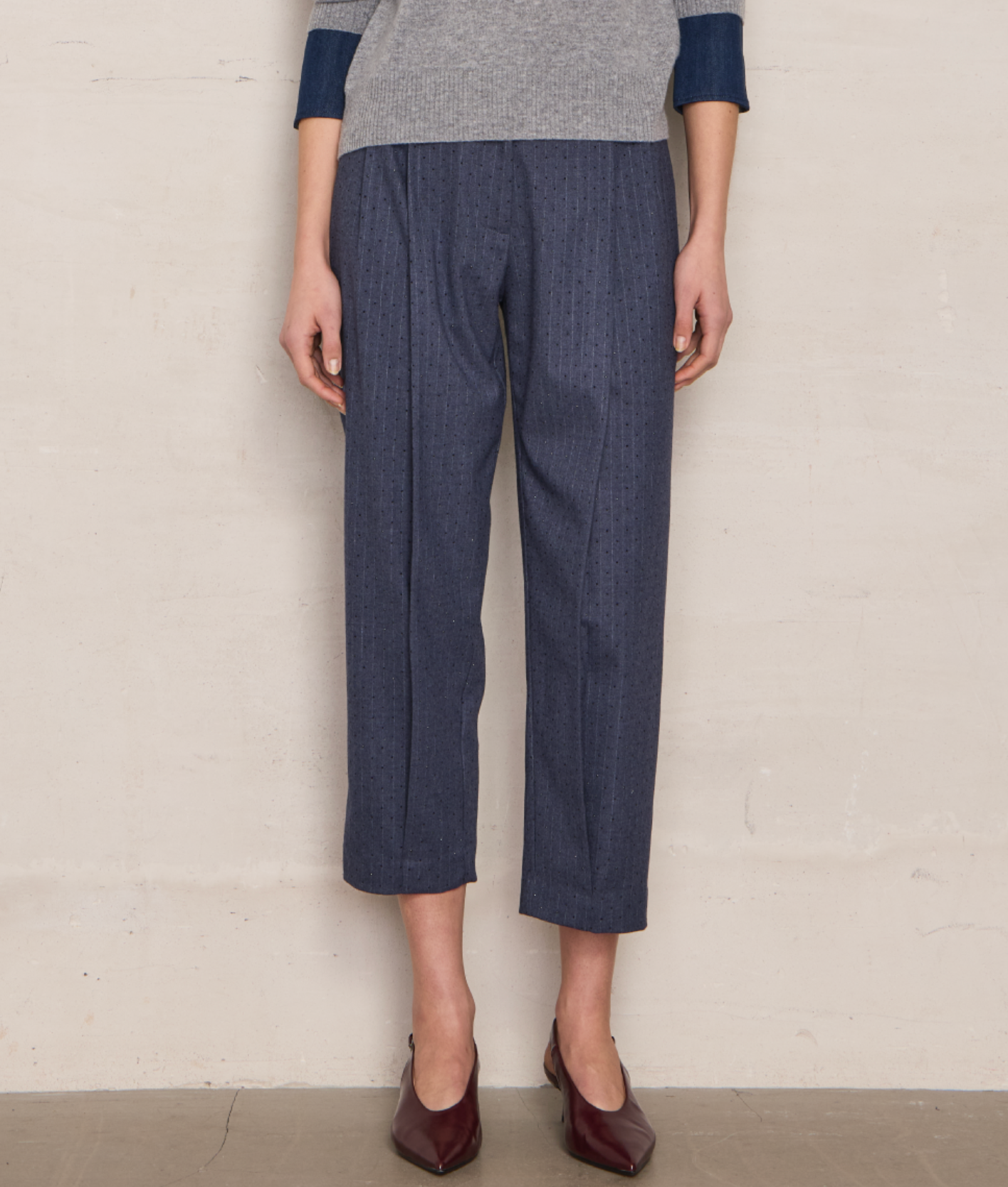 Lafata Embellished Menswear Trouser