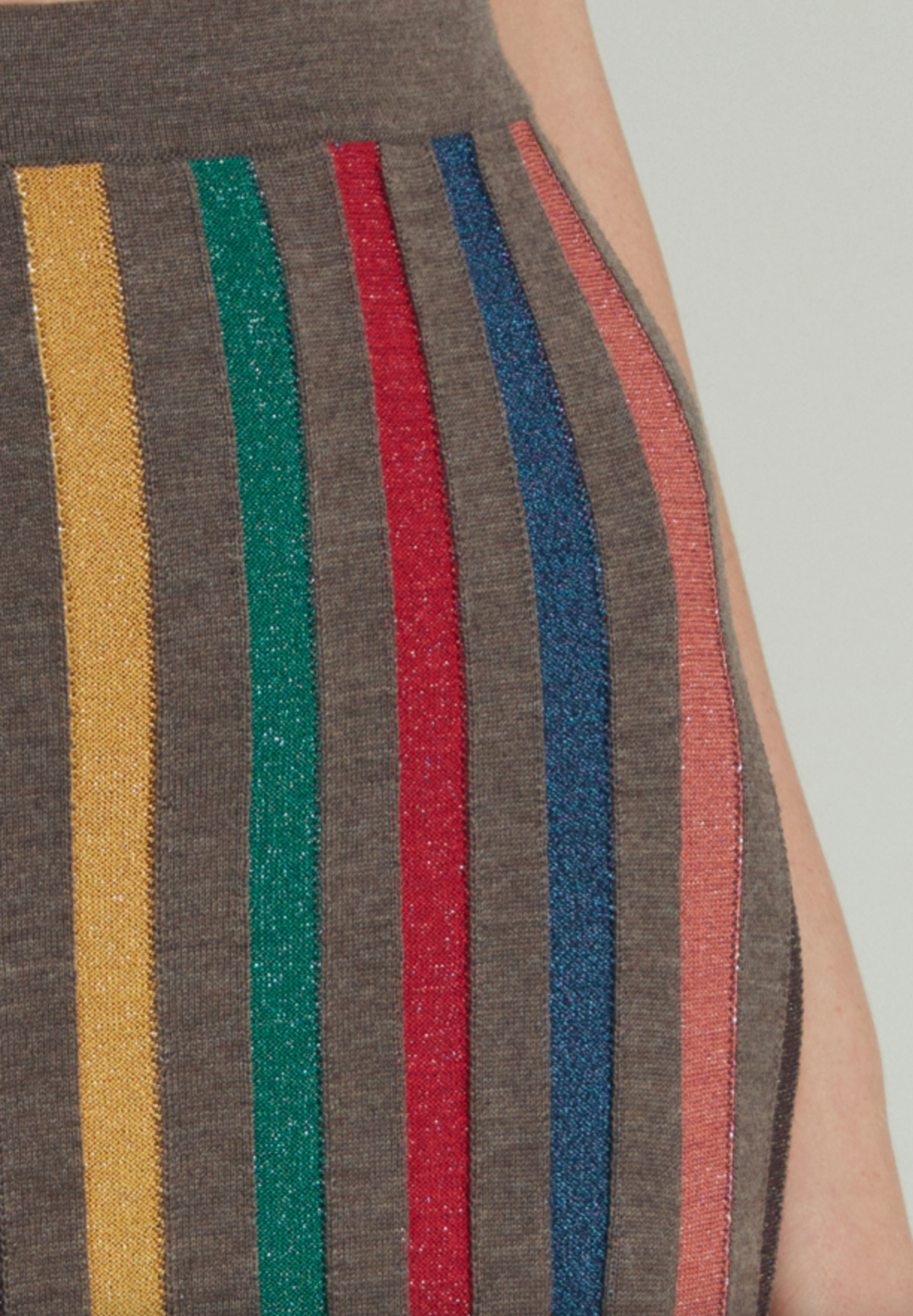 Saloni Stripe Skirt