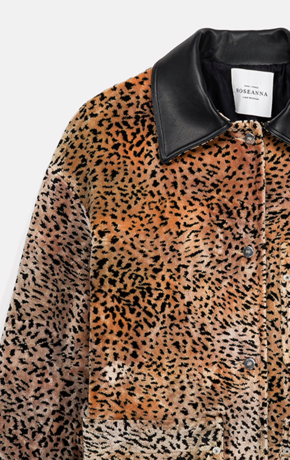 Roseanna Leopard Jacket