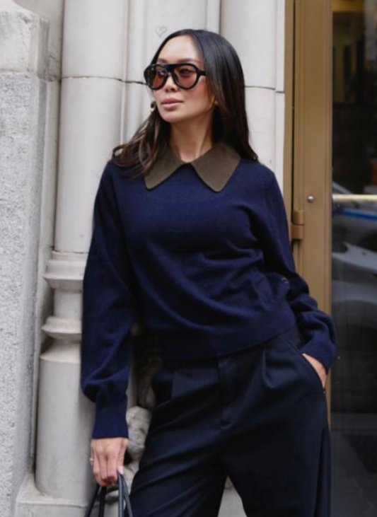 W&W Collar Sweater