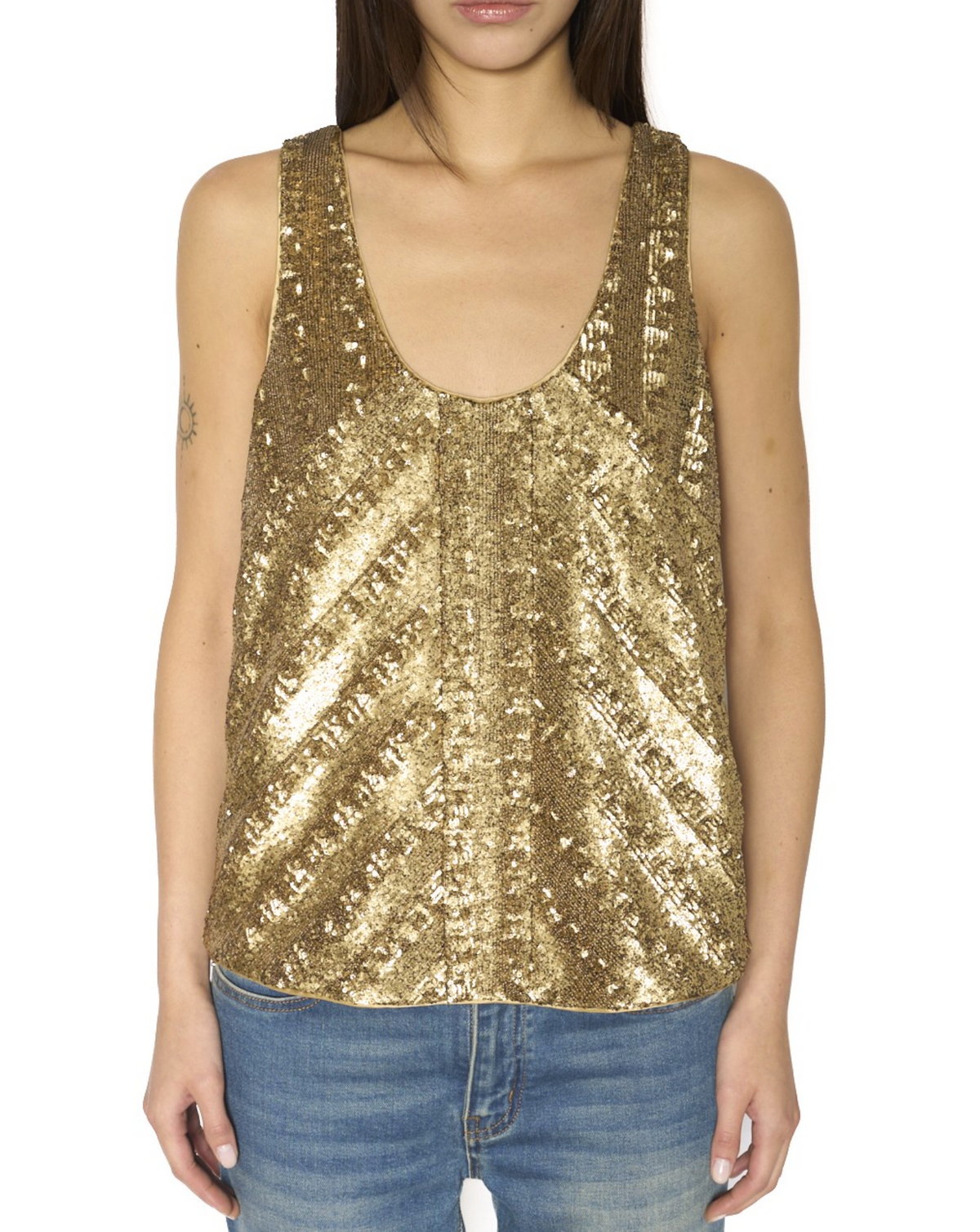 Z&V Tarys Sequin Tank