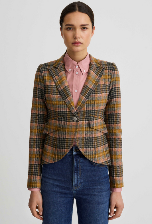 Smythe One Button Blazer