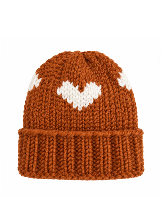 GOGO Hearts Rib Toque