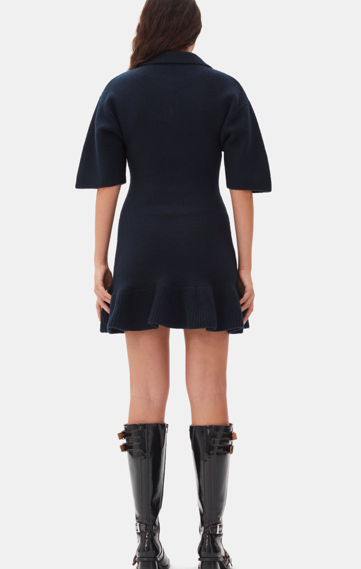 Ganni Wool Mini Dress