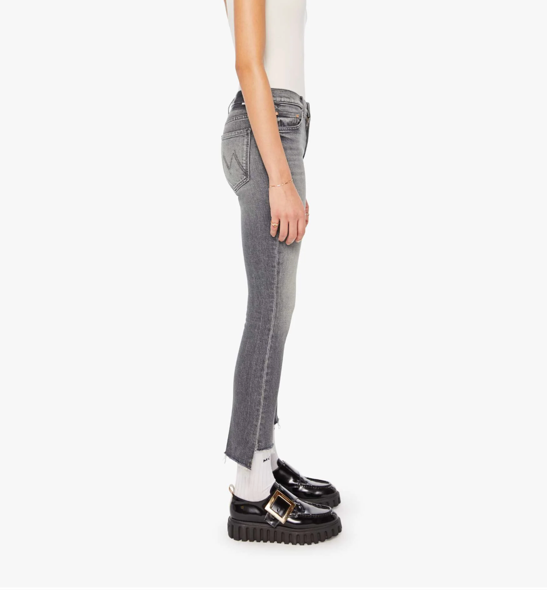 Mother Insider Crop Step HR