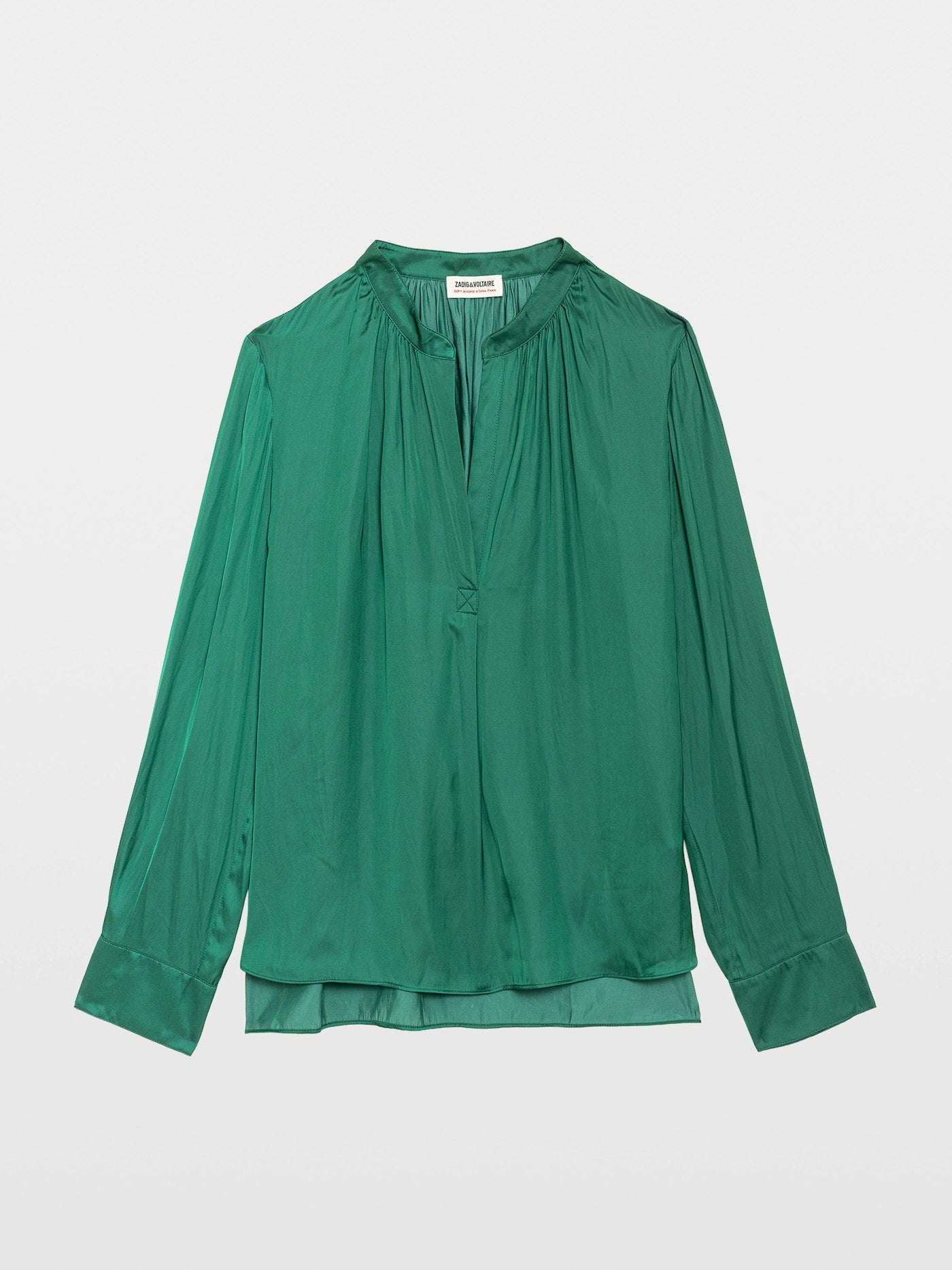 Zadig & Voltaire Tink Shirt in Rain Forest green, front product view