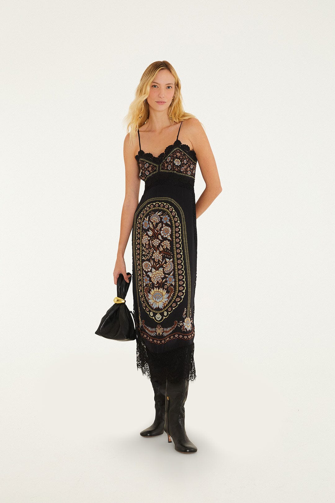 Farm Rio Daniela Midi Dress