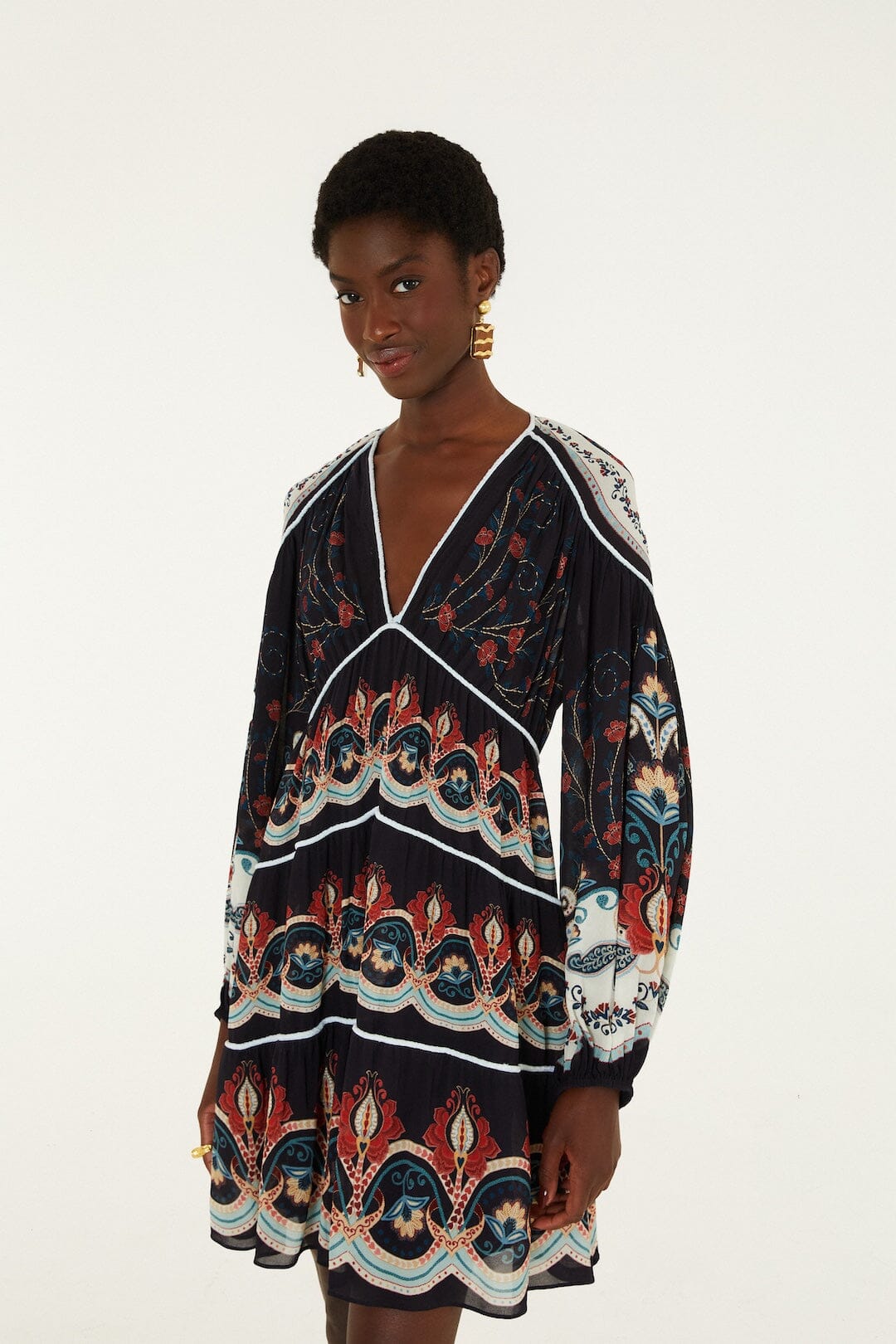 Farm Rio Nikita Mini Dress