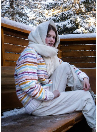 GOGO No Waste Long Slouchy Pullover