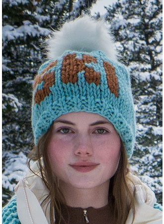 GOGO Ski Toque Mineral/Leather