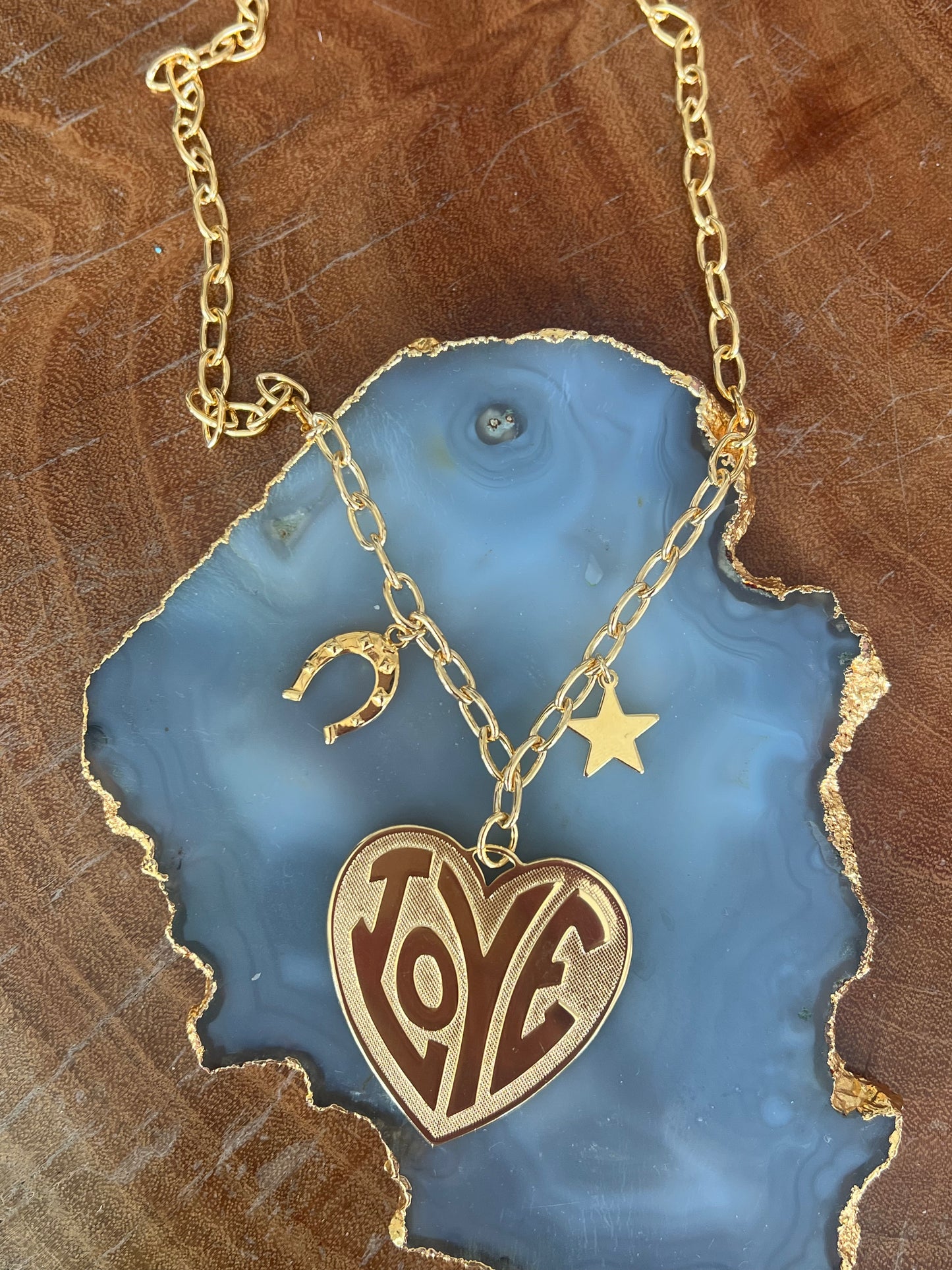 Love charm necklace deals