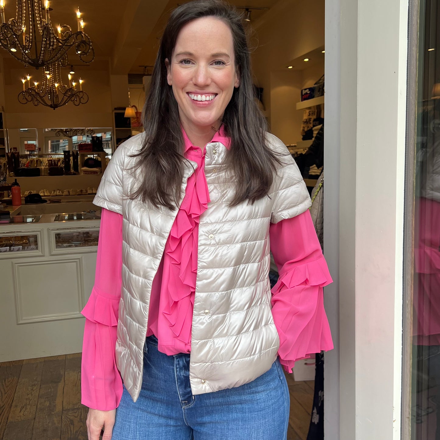 Herno cap sleeve sales jacket