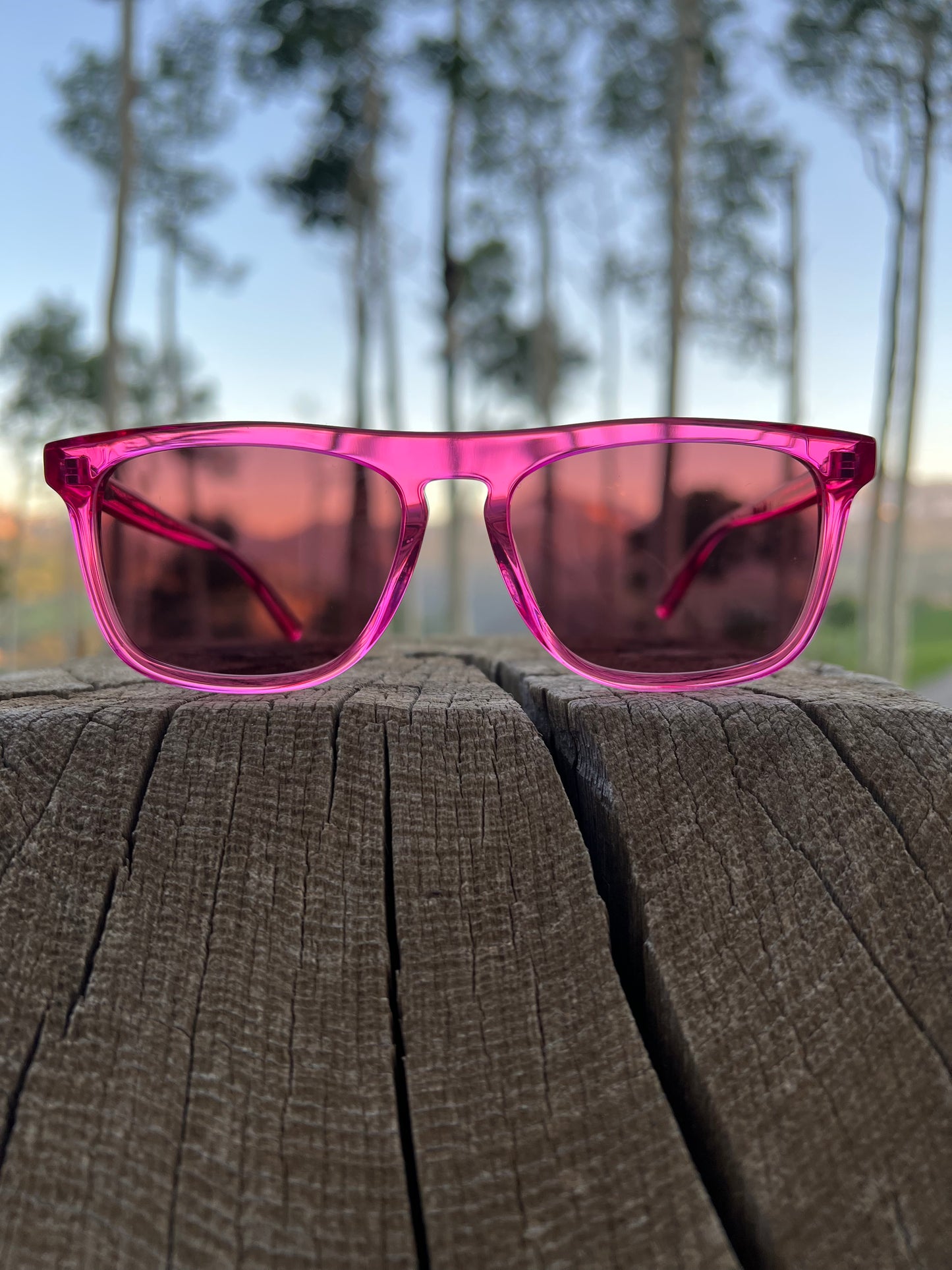 YSL Fuchsia Sunglasses
