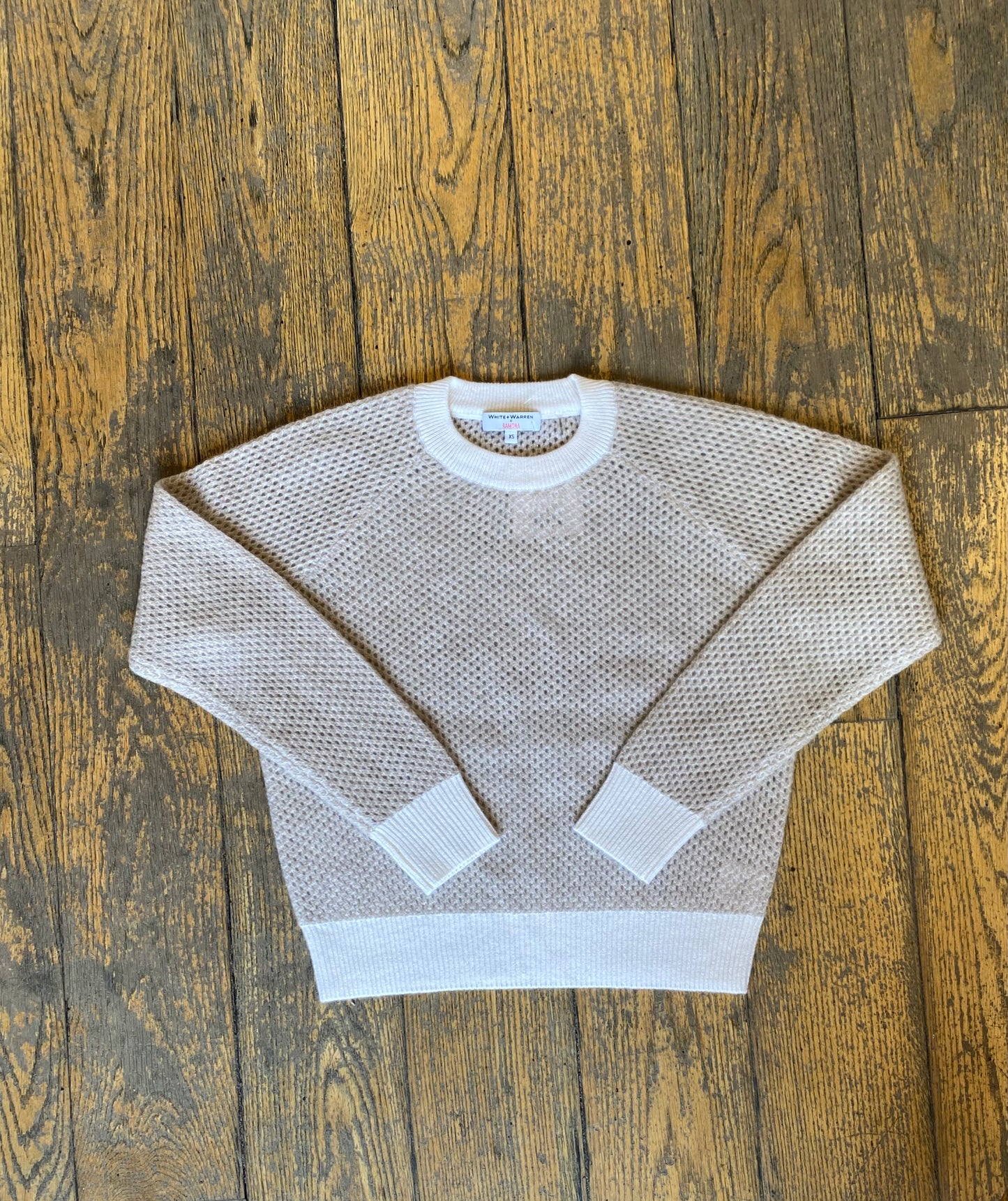 White mesh sweatshirt cheap