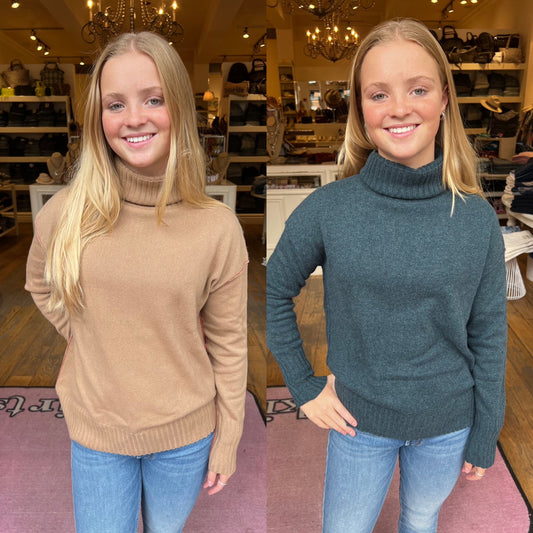 Paychi Guh Cashmere Turtleneck