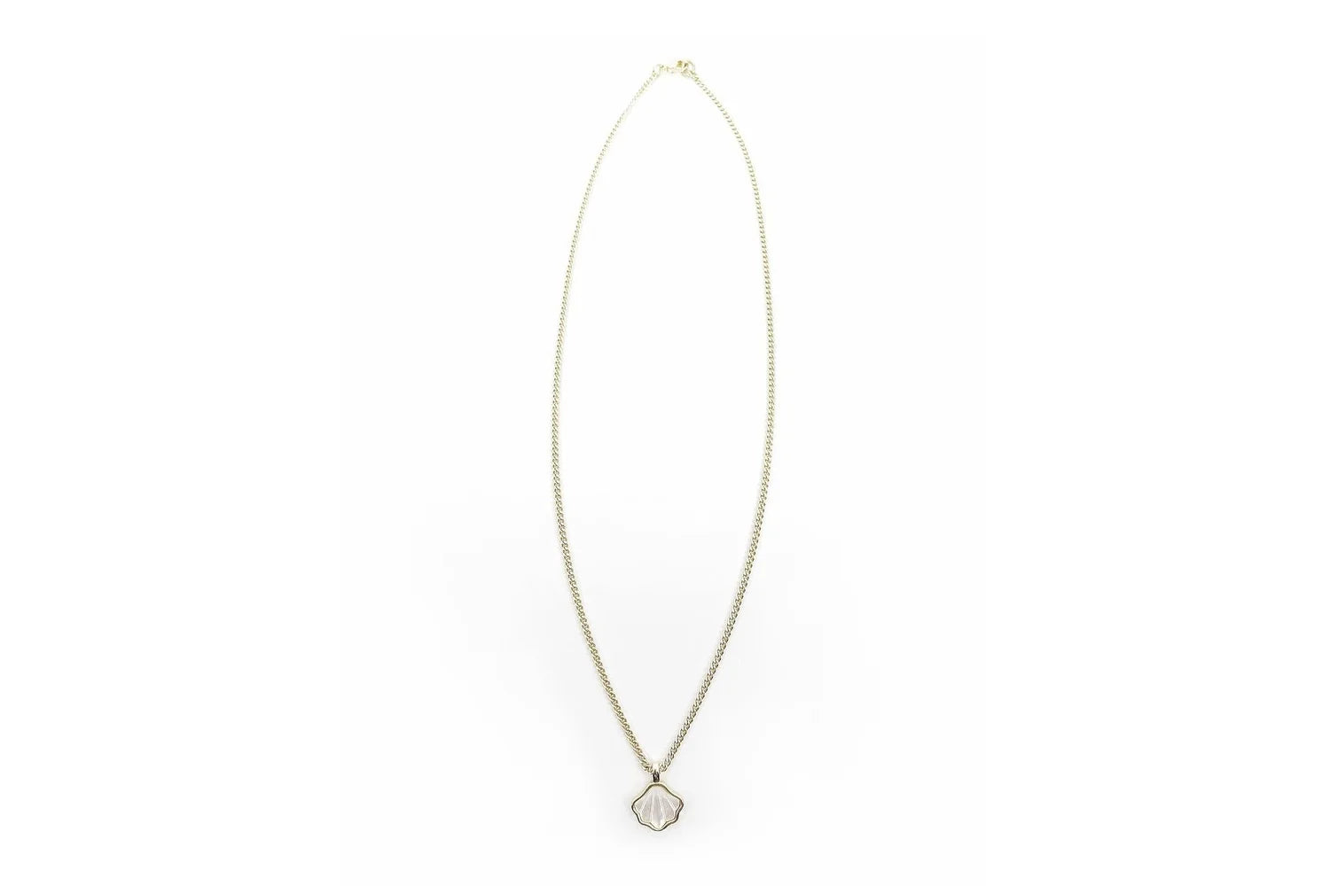 Rachel Nathan Mother of Pearl Seashell necklace, alternate full view