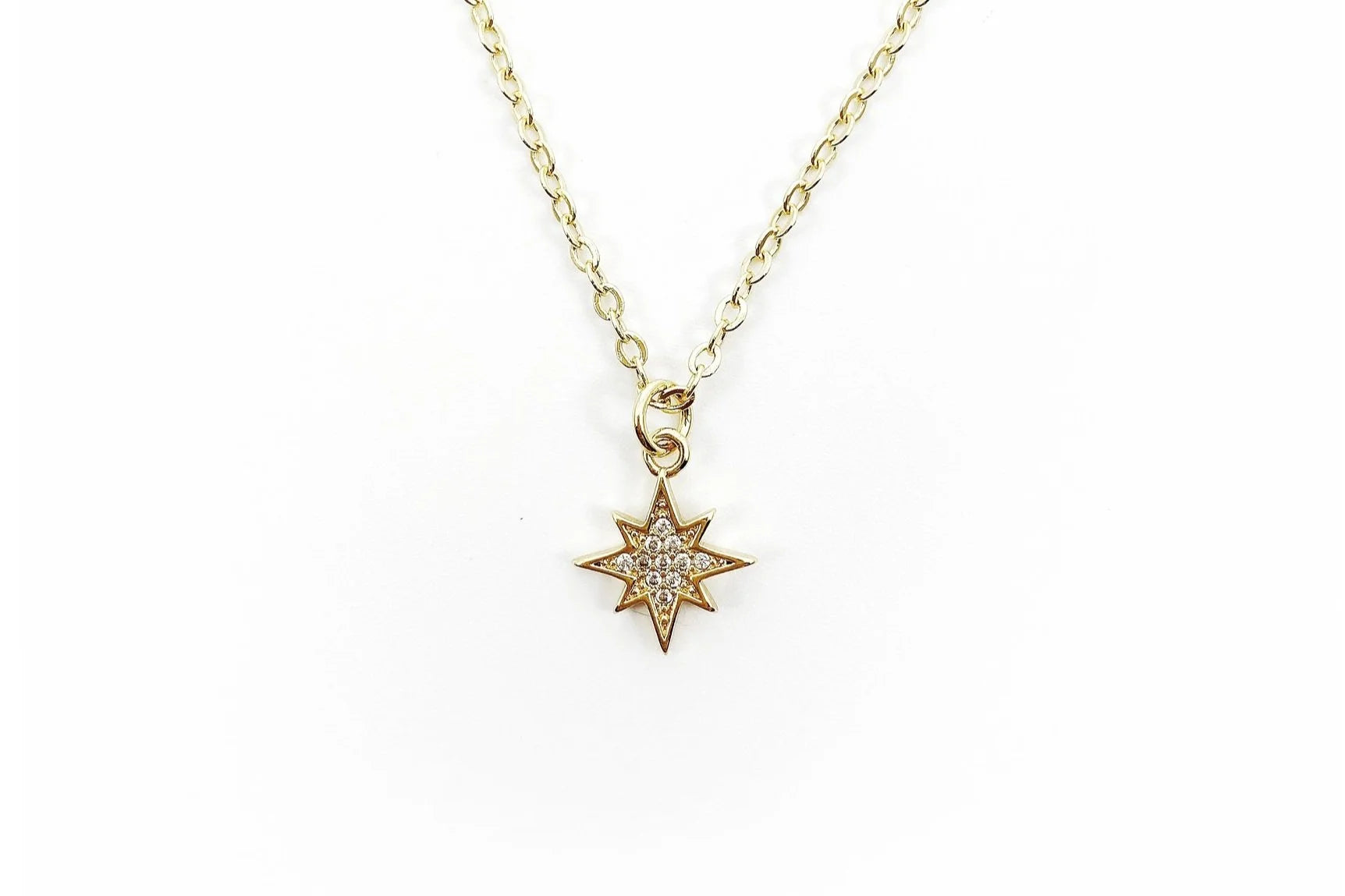 Rachel Nathan Pavé Northstar necklace