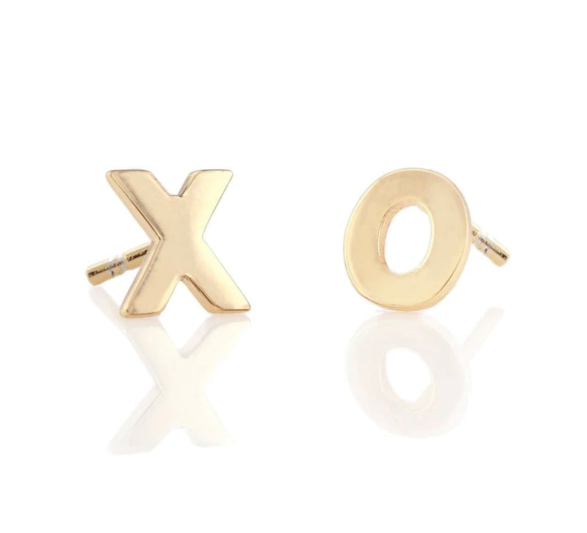 Kris Nations XOXO Stud Earrings