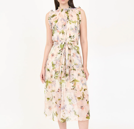 Christy Lynn Gemma Dress Lilac Floral