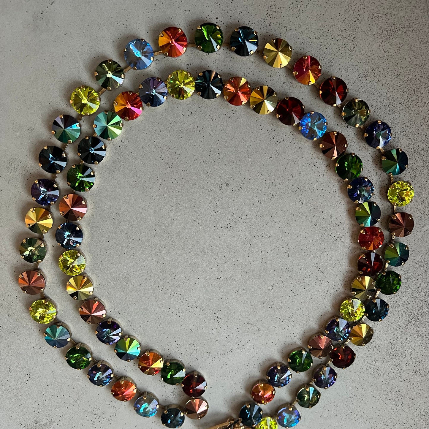 Tova Long Crystal Necklace