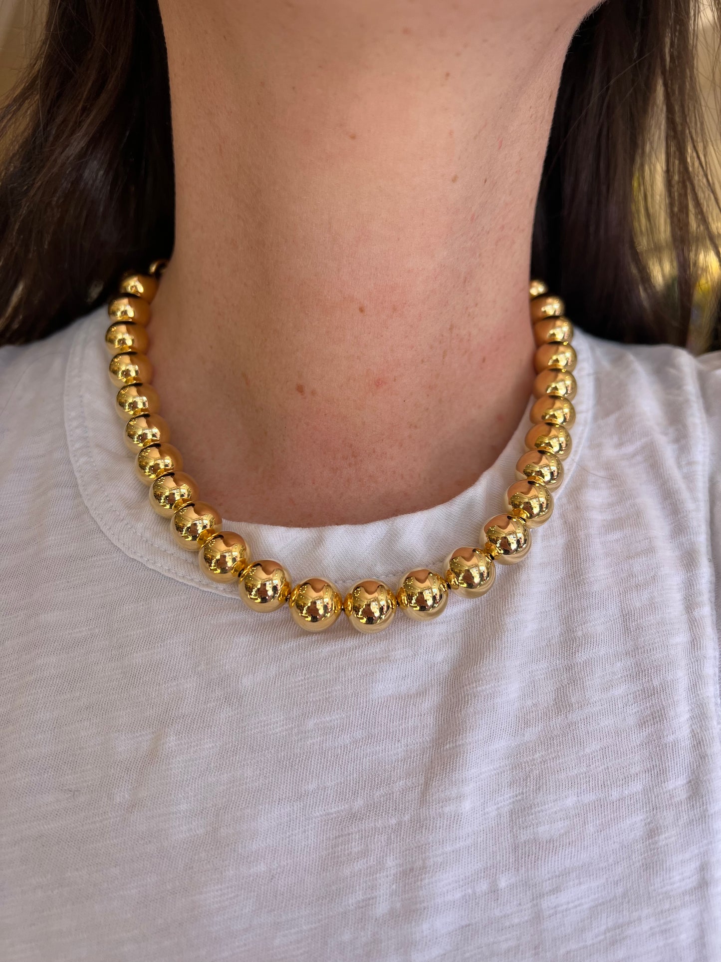 Maisonirem Gold Balls Necklace