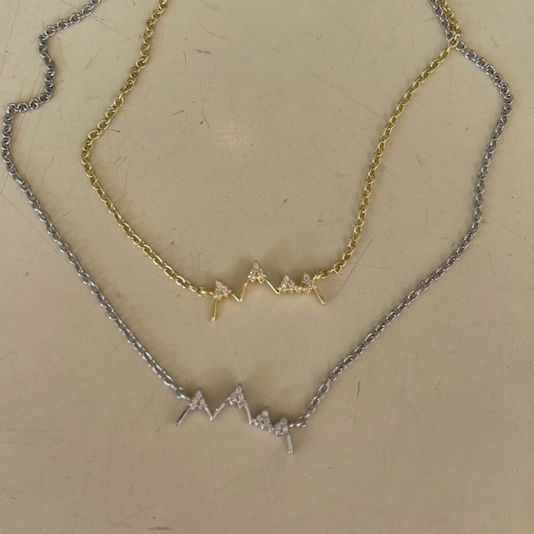 Ashley Schenkein Mountain Necklace