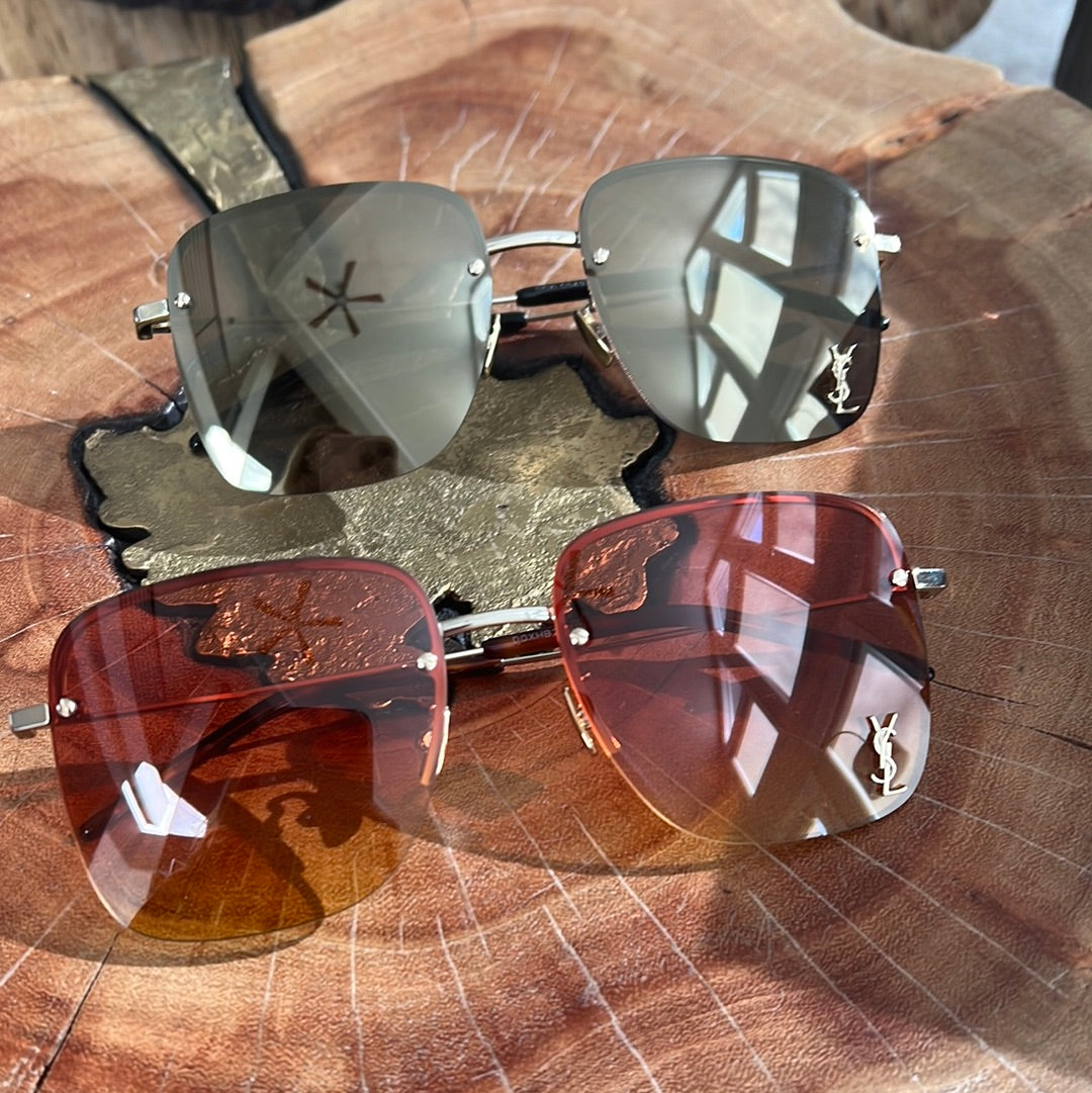 YSL Logo Lens Sunglasses