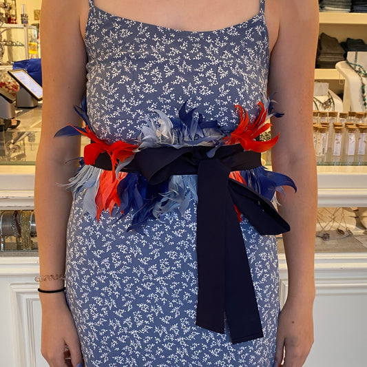 Sara Roka Feather Belt
