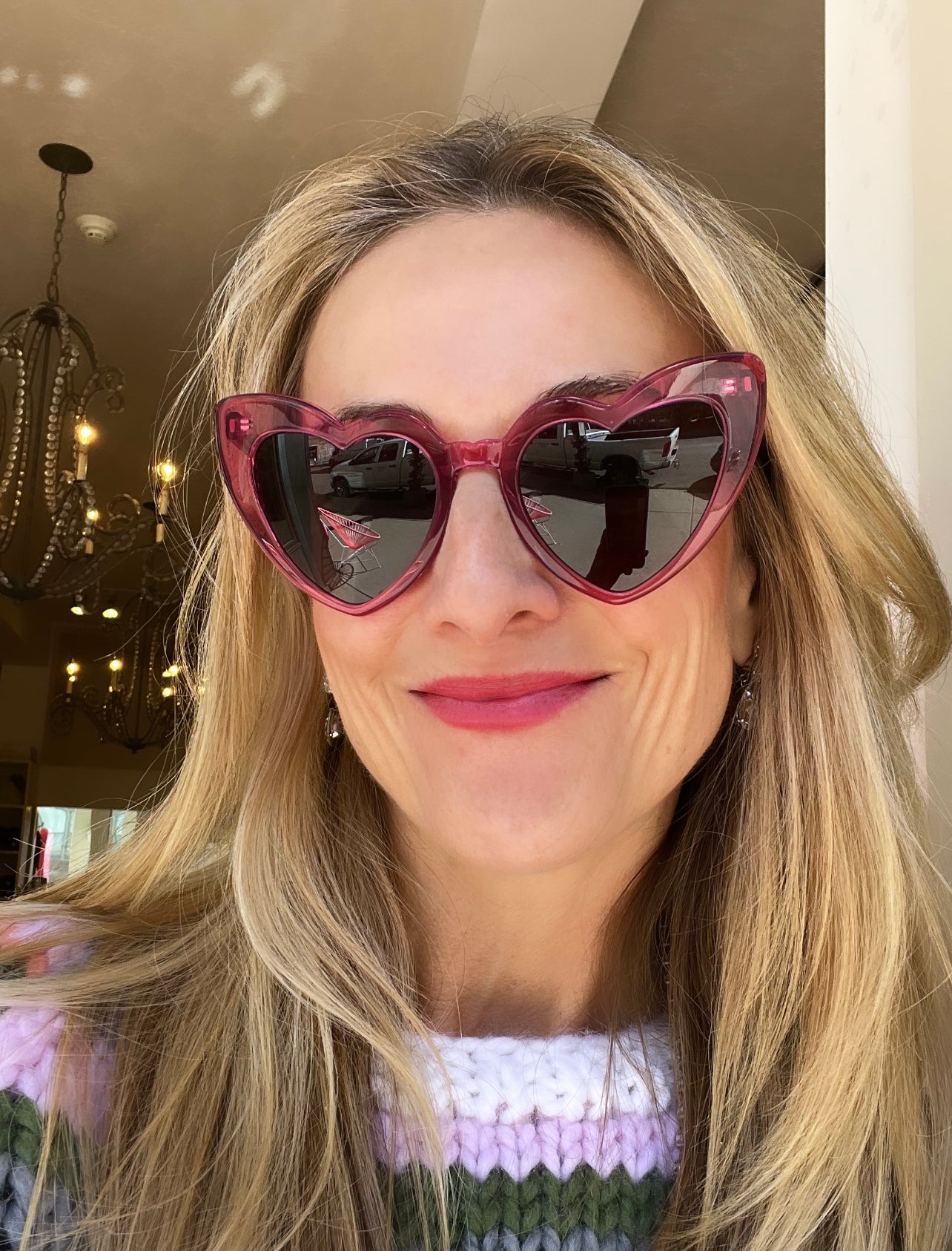 YSL Heart Sunglasses - Main Image